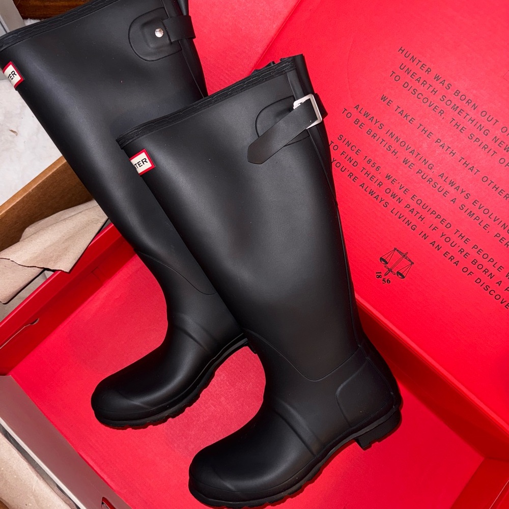 Hunter rain boots